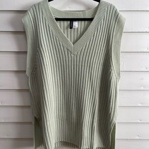 H&M Mint Green Sweater Vest